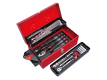 ktcジョイント９本セット Amazon | 京都機械工具(KTC)9.5sq.[43点組]片開きメタルケース
